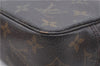 Auth Louis Vuitton Monogram Trousse Toilette 23 Clutch Hand Bag M47524 LV 4521D