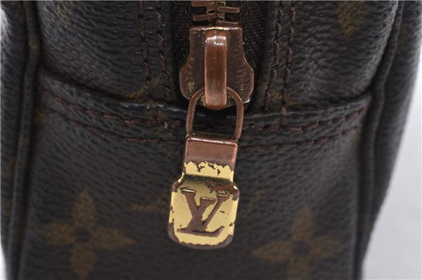 Auth Louis Vuitton Monogram Trousse Toilette 23 Clutch Hand Bag M47524 LV 4521D