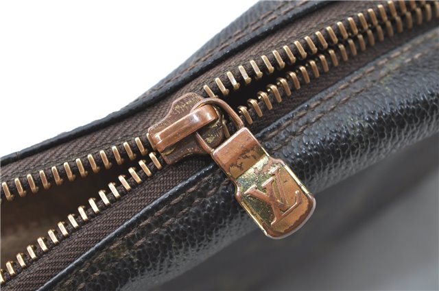 Auth Louis Vuitton Monogram Trousse Toilette 23 Clutch Hand Bag M47524 LV 4521D