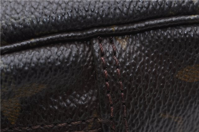 Auth Louis Vuitton Monogram Trousse Toilette 23 Clutch Hand Bag M47524 LV 4521D