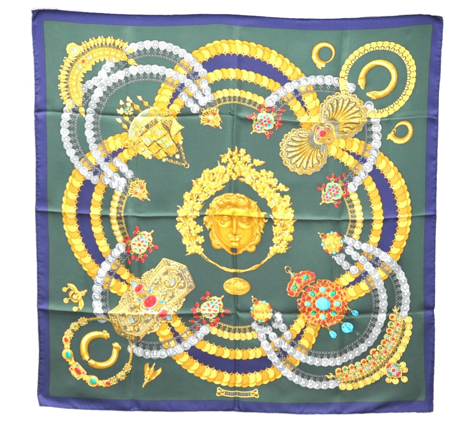 Authentic HERMES Carre 90 Scarf 