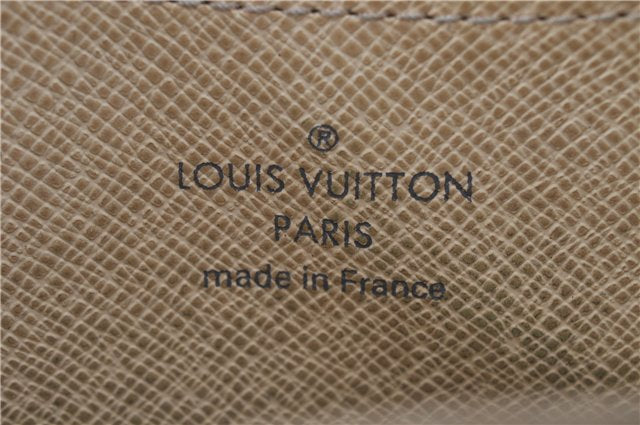 Authentic Louis Vuitton Damier Azur Zippy Coin Purse Wallet N63069 LV 4521F