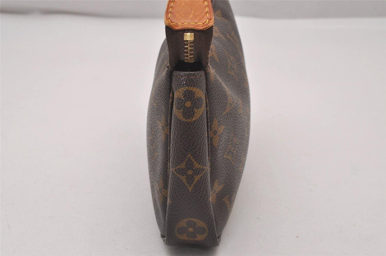 Authentic Louis Vuitton Monogram Pochette Accessoires Pouch M51980 LV 4523I