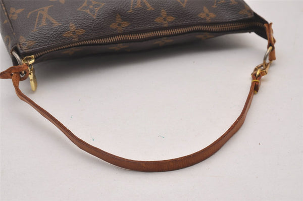 Authentic Louis Vuitton Monogram Pochette Accessoires Pouch M51980 LV 4523I