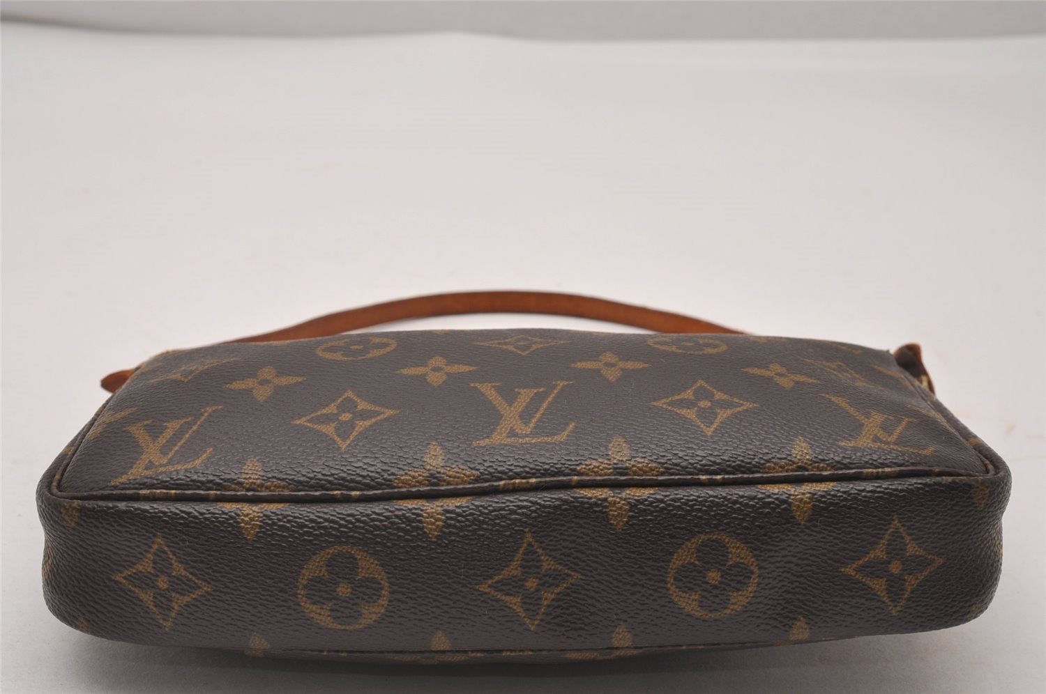 Authentic Louis Vuitton Monogram Pochette Accessoires Pouch M51980 LV 4523I