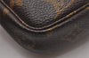 Authentic Louis Vuitton Monogram Pochette Accessoires Pouch M51980 LV 4523I