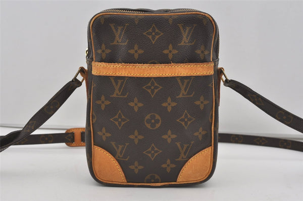 Authentic Louis Vuitton Monogram Danube Shoulder Cross Body Bag M45266 LV 4524I