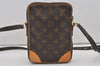 Authentic Louis Vuitton Monogram Danube Shoulder Cross Body Bag M45266 LV 4524I