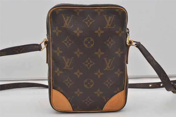 Authentic Louis Vuitton Monogram Danube Shoulder Cross Body Bag M45266 LV 4524I