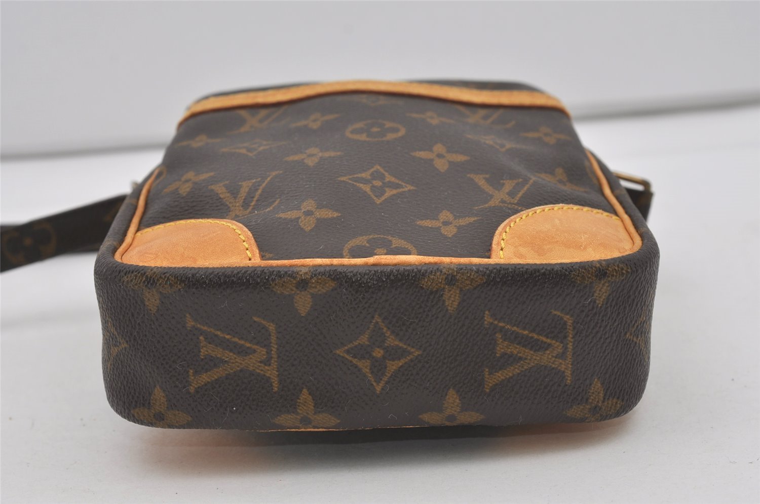 Authentic Louis Vuitton Monogram Danube Shoulder Cross Body Bag M45266 LV 4524I