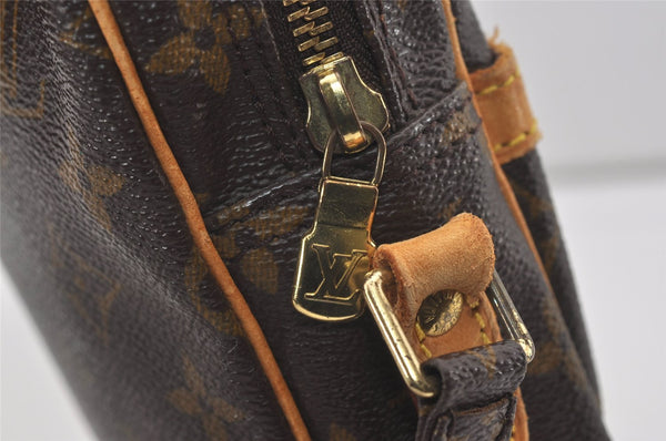 Authentic Louis Vuitton Monogram Danube Shoulder Cross Body Bag M45266 LV 4524I