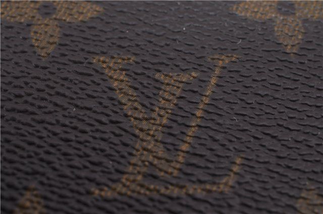Authentic Louis Vuitton Monogram Porte 2 Cartes Vertical M60533 Pass Case 4525F