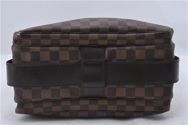 Authentic Louis Vuitton Damier Naviglio Shoulder Cross Body Bag N45255 LV 4526D