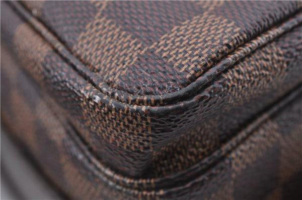 Authentic Louis Vuitton Damier Naviglio Shoulder Cross Body Bag N45255 LV 4526D