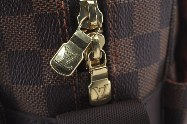 Authentic Louis Vuitton Damier Naviglio Shoulder Cross Body Bag N45255 LV 4526D