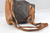 Authentic Louis Vuitton Monogram Montsouris MM Backpack M51136 LV 4526I