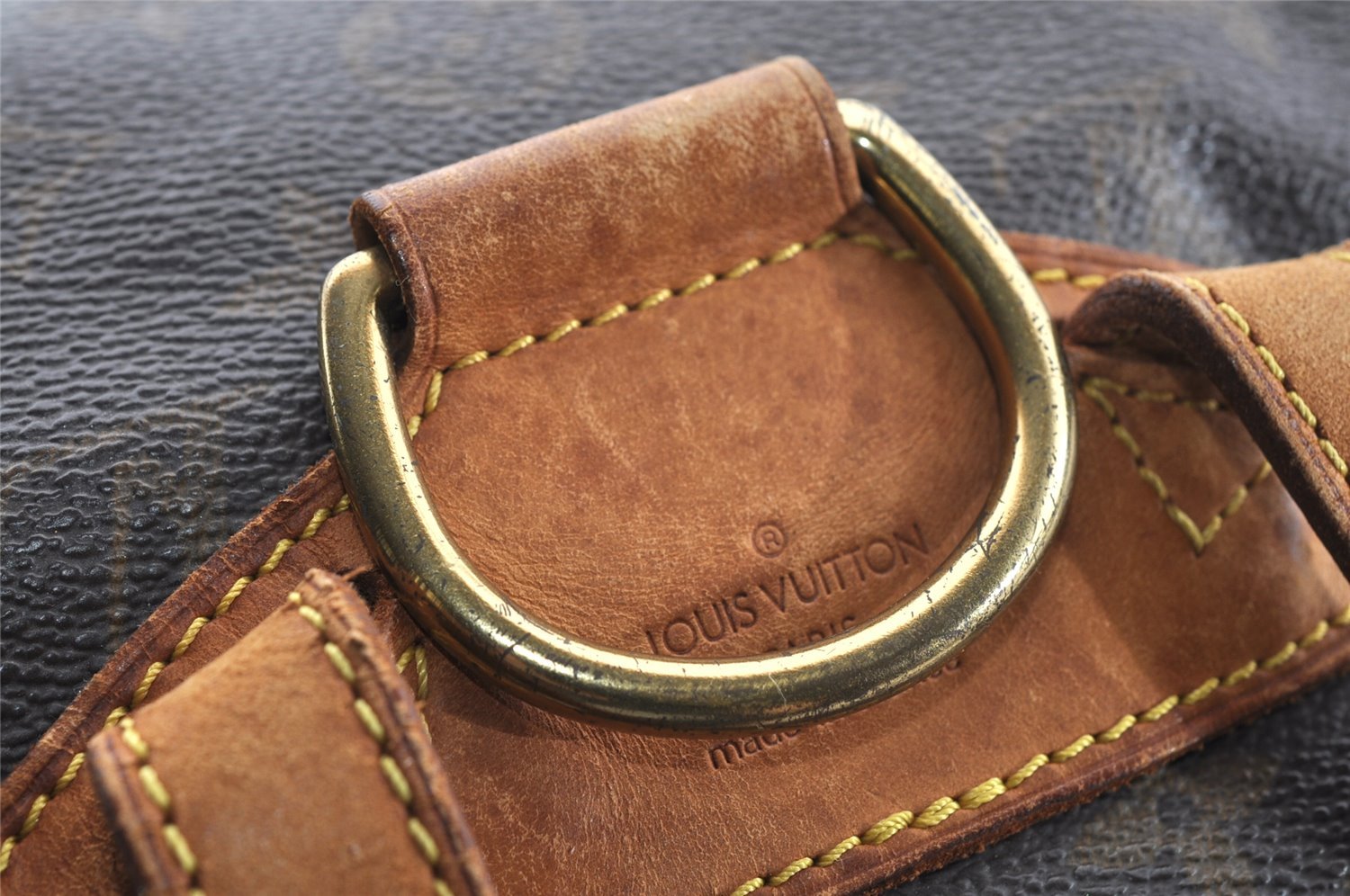 Authentic Louis Vuitton Monogram Montsouris MM Backpack M51136 LV 4526I