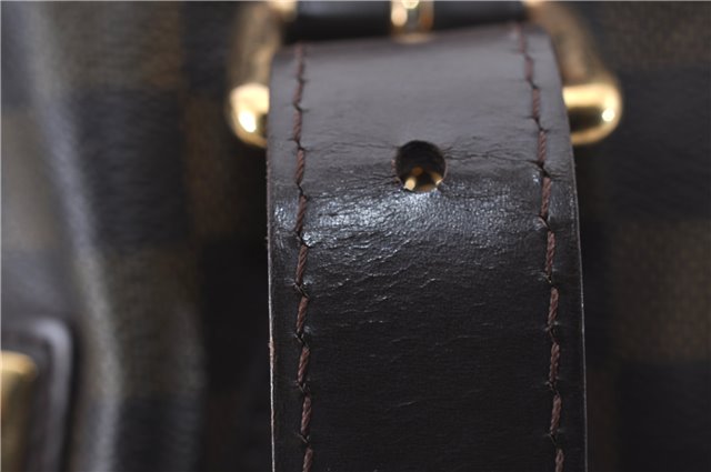 Authentic Louis Vuitton Damier Hampstead MM Shoulder Tote Bag N51204 LV 4527D