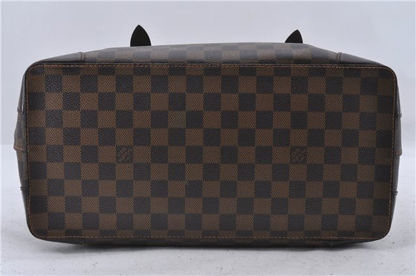 Authentic Louis Vuitton Damier Hampstead MM Shoulder Tote Bag N51204 LV 4527D