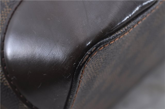 Authentic Louis Vuitton Damier Hampstead MM Shoulder Tote Bag N51204 LV 4527D