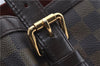 Authentic Louis Vuitton Damier Hampstead MM Shoulder Tote Bag N51204 LV 4527D