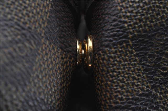 Authentic Louis Vuitton Damier Hampstead MM Shoulder Tote Bag N51204 LV 4527D