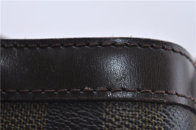 Authentic Louis Vuitton Damier Hampstead MM Shoulder Tote Bag N51204 LV 4527D