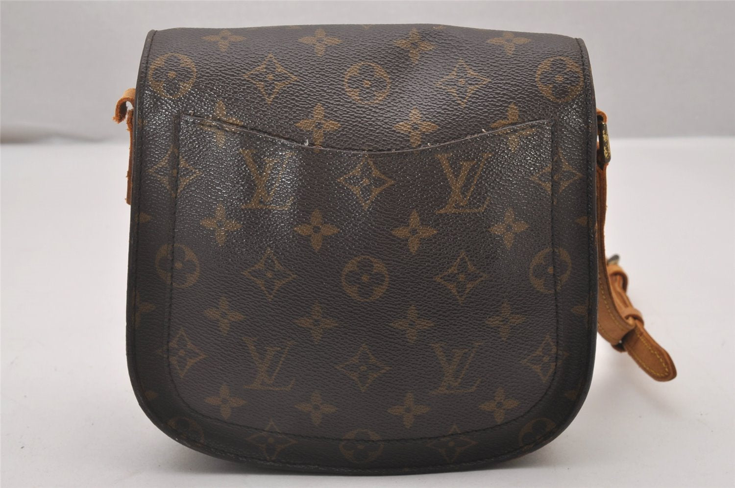 Authentic Louis Vuitton Monogram Saint Cloud MM M51243 Shoulder Bag Junk 4527I