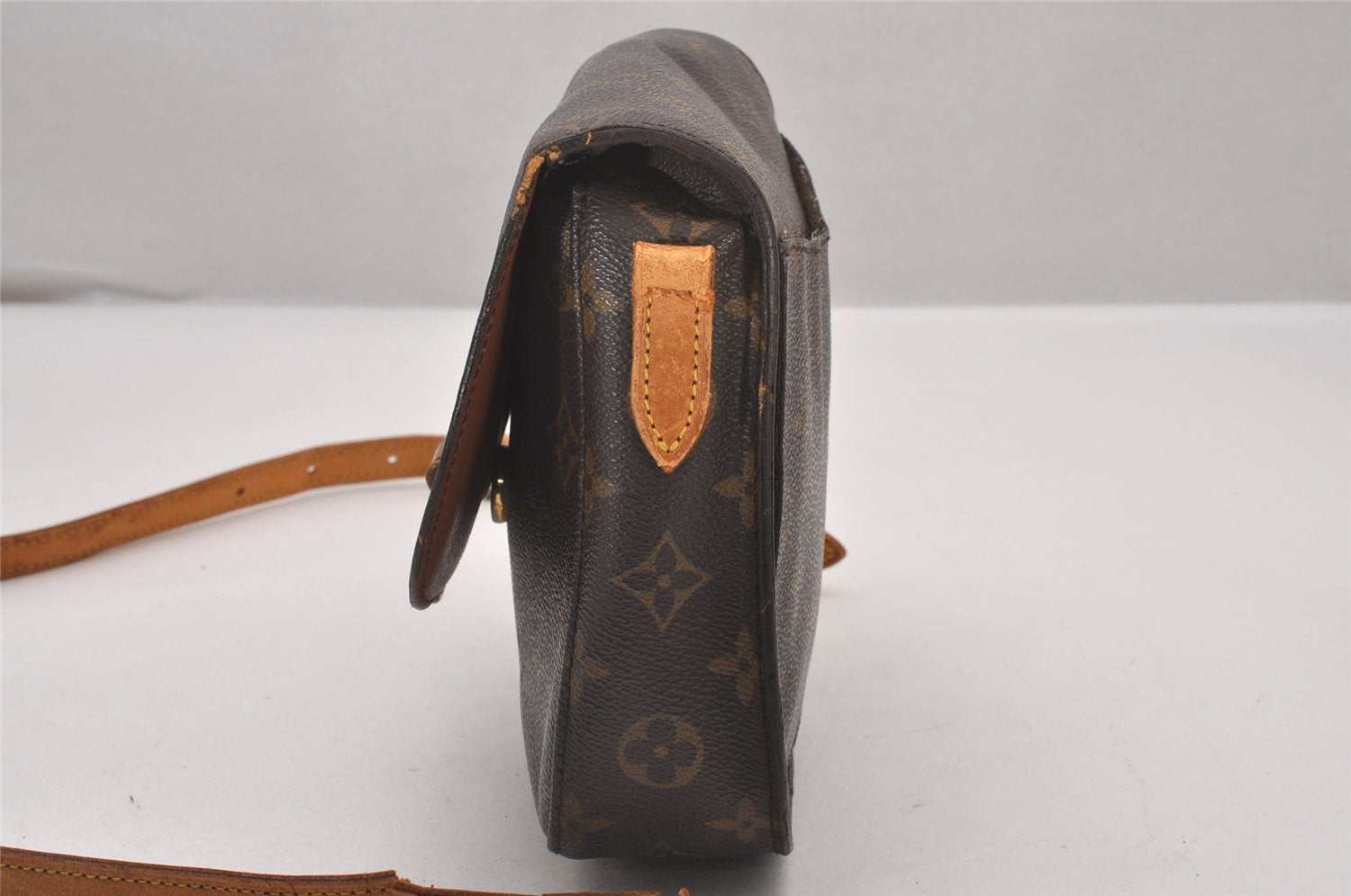 Authentic Louis Vuitton Monogram Saint Cloud MM M51243 Shoulder Bag Junk 4527I