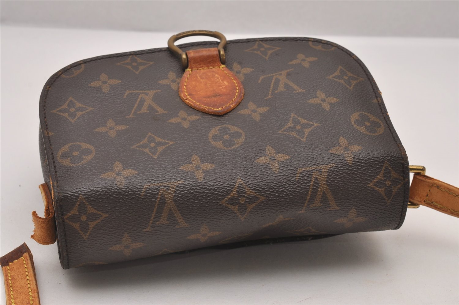 Authentic Louis Vuitton Monogram Saint Cloud MM M51243 Shoulder Bag Junk 4527I