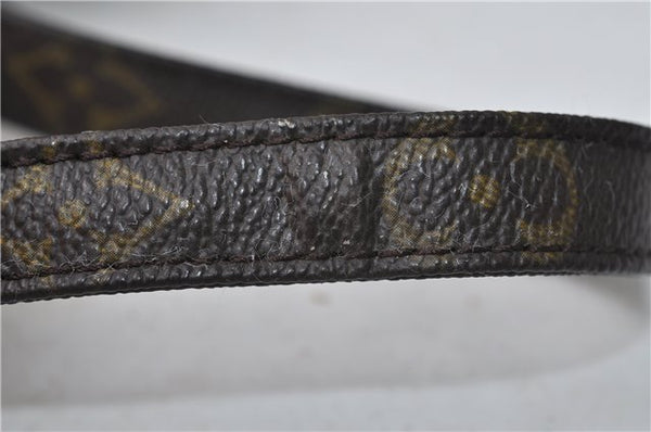 Auth Louis Vuitton Monogram Marly Dragonne PM Clutch Hand Bag M51827 LV 4528D