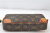 Auth Louis Vuitton Monogram Marly Dragonne PM Clutch Hand Bag M51827 LV 4528D