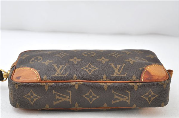 Auth Louis Vuitton Monogram Marly Dragonne PM Clutch Hand Bag M51827 LV 4528D