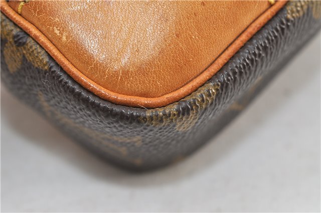 Auth Louis Vuitton Monogram Marly Dragonne PM Clutch Hand Bag M51827 LV 4528D