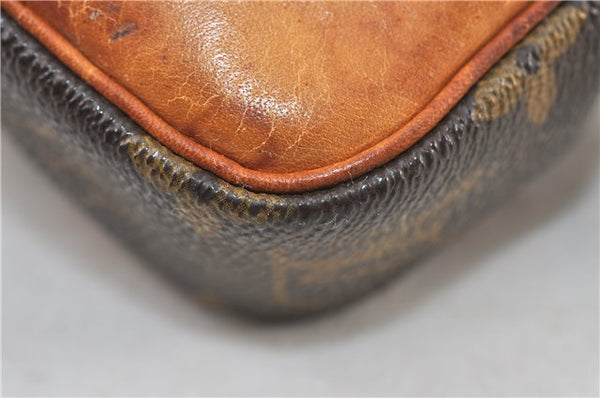 Auth Louis Vuitton Monogram Marly Dragonne PM Clutch Hand Bag M51827 LV 4528D