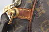 Auth Louis Vuitton Monogram Marly Dragonne PM Clutch Hand Bag M51827 LV 4528D