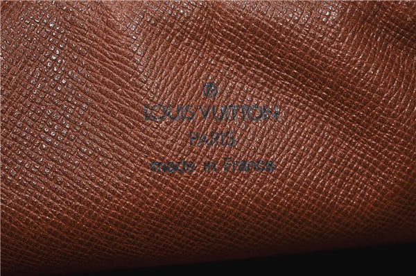 Auth Louis Vuitton Monogram Marly Dragonne PM Clutch Hand Bag M51827 LV 4528D