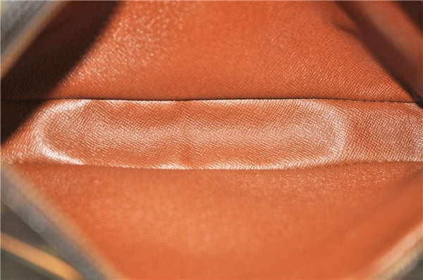 Auth Louis Vuitton Monogram Marly Dragonne PM Clutch Hand Bag M51827 LV 4528D