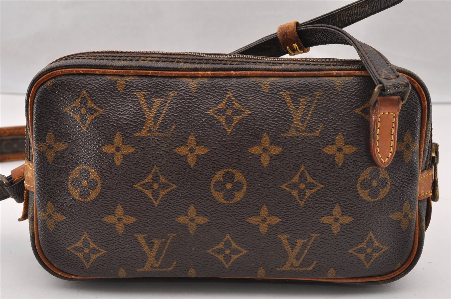 Auth Louis Vuitton Monogram Marly Bandouliere Shoulder Bag M51828 Junk 4528I