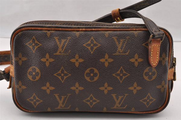 Auth Louis Vuitton Monogram Marly Bandouliere Shoulder Bag M51828 Junk 4528I