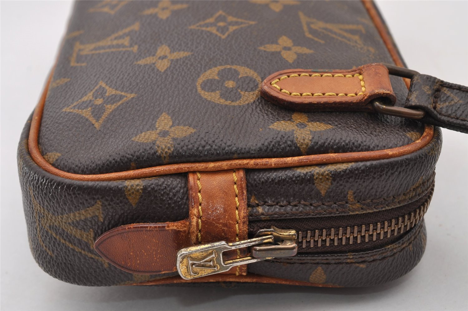 Auth Louis Vuitton Monogram Marly Bandouliere Shoulder Bag M51828 Junk 4528I