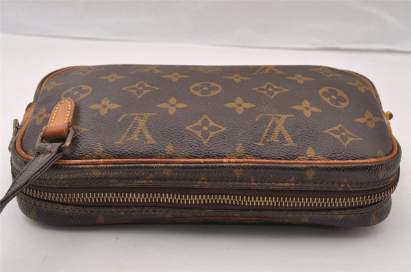 Auth Louis Vuitton Monogram Marly Bandouliere Shoulder Bag M51828 Junk 4528I