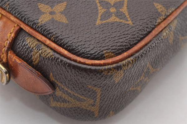 Auth Louis Vuitton Monogram Marly Bandouliere Shoulder Bag M51828 Junk 4528I