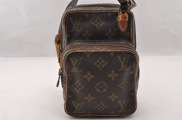 Authentic Louis Vuitton Monogram Mini Amazone Shoulder Cross Bag M45238 LV 4529I