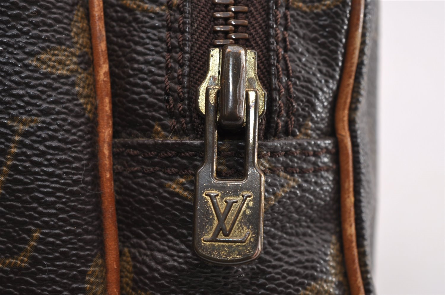 Authentic Louis Vuitton Monogram Mini Amazone Shoulder Cross Bag M45238 LV 4529I