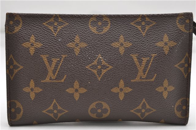 Authentic Louis Vuitton Monogram Pouch For Bucket PM LV 4530D