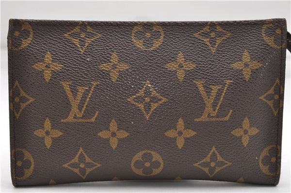Authentic Louis Vuitton Monogram Pouch For Bucket PM LV 4530D