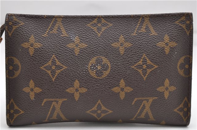 Authentic Louis Vuitton Monogram Pouch For Bucket PM LV 4530D