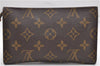 Authentic Louis Vuitton Monogram Pouch For Bucket PM LV 4530D