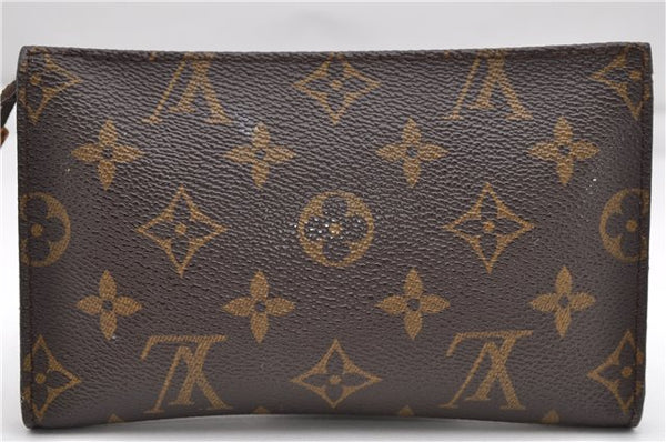 Authentic Louis Vuitton Monogram Pouch For Bucket PM LV 4530D